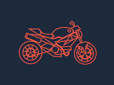 Motorcycle illustration