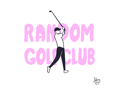 Random Golf Club T-shirt designs.