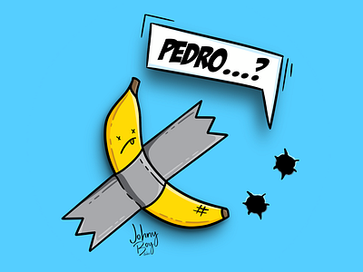 Pedro...? banana cartoon comic digital illustrator doodles illustrator procreate