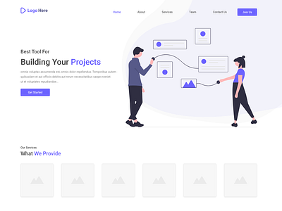 Landing Page demo free landing page inspiration landing page sample wireframe xd design