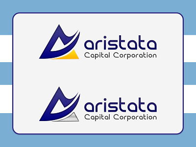 A - Letter Logo branding illustrator logo logo design