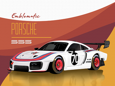Porsche 935 cars illustration illustration cars illustrator porsche texture vehicle