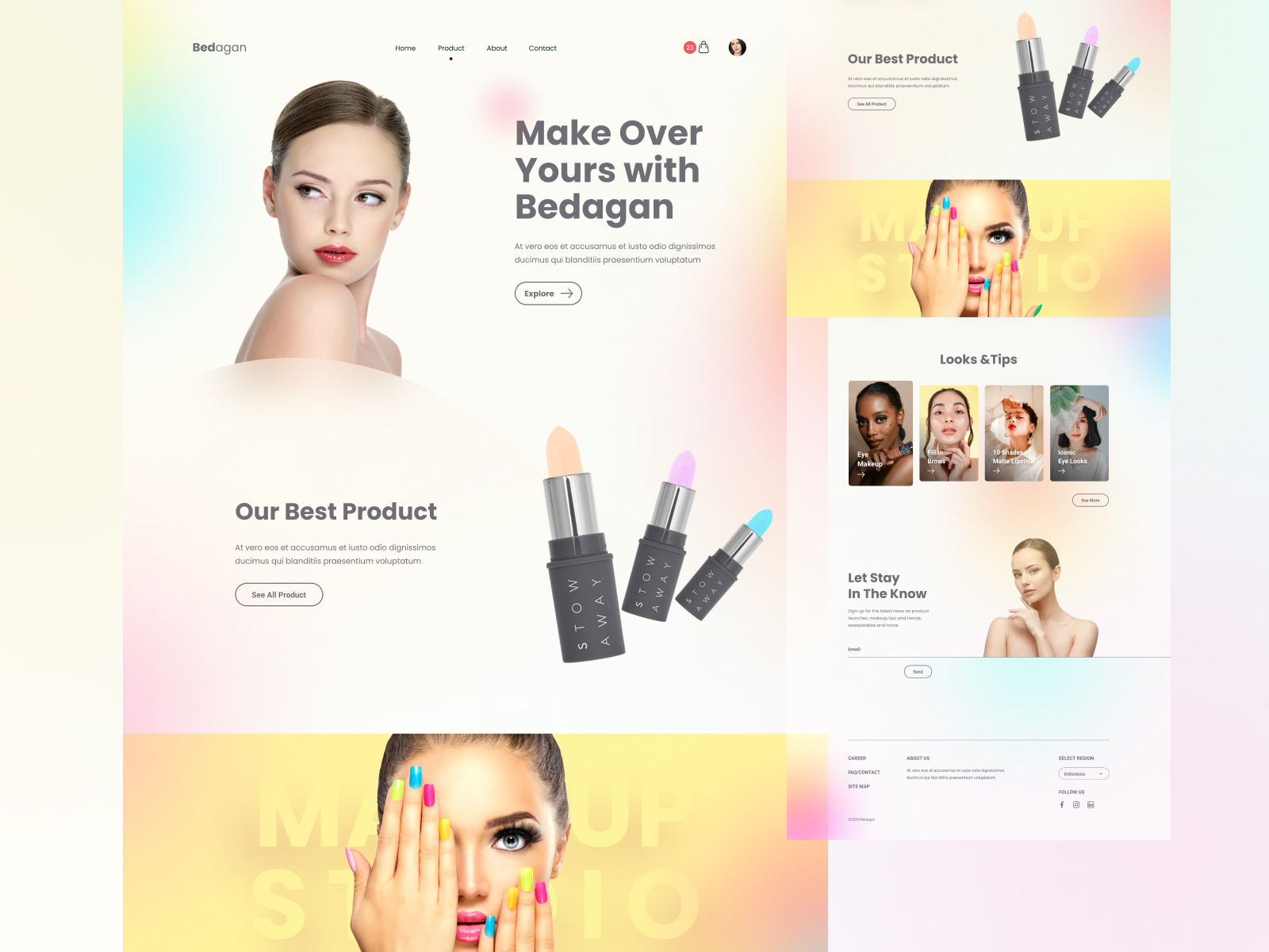 Bedagan - Landing Page