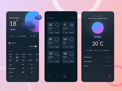 Weather Conceptual App Design