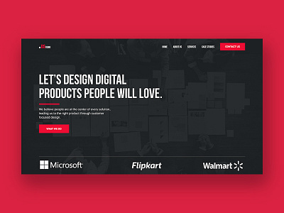 Website concept for Ux studio banner branding charachter design creative agency graphic design ui ui design ux website