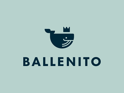 Ballenito ballenito branding fish icon illustration logo whale