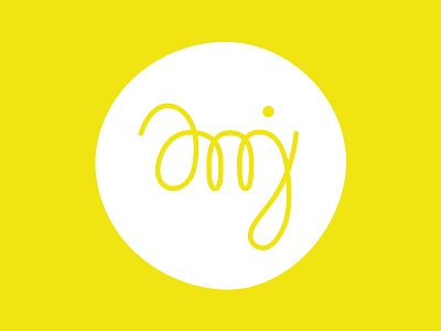 AMJ Logo branding icon identity logo logomark