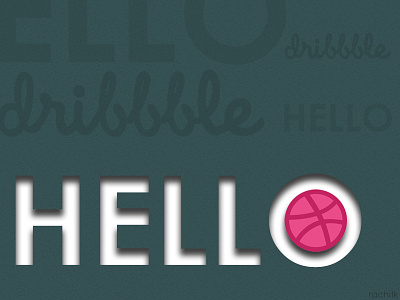 First Shot! Hello dribbble
