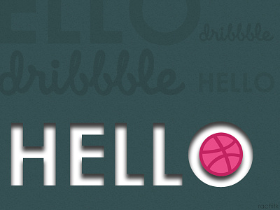 First Shot! Hello dribbble first shot hello dribbble