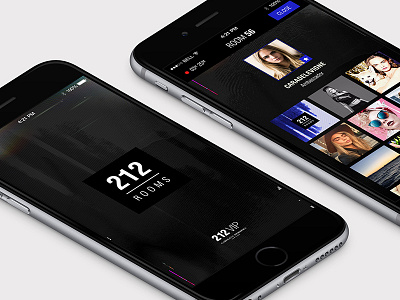 212 app concept design ios luxury