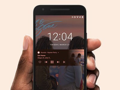 Sounds Widget Android android music player widget