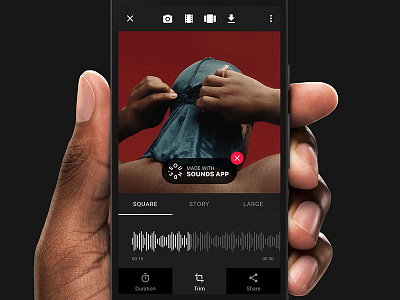 Sounds Edit Android android edit editing music player widget