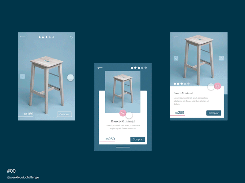 Challenge #00 Product Card adobexd card challenge product shot ui
