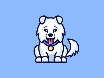 Download Samoyed Designs Themes Templates And Downloadable Graphic Elements On Dribbble