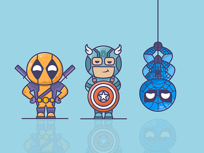 Cartoon. Marvel designs, themes, templates and downloadable graphic  elements on Dribbble