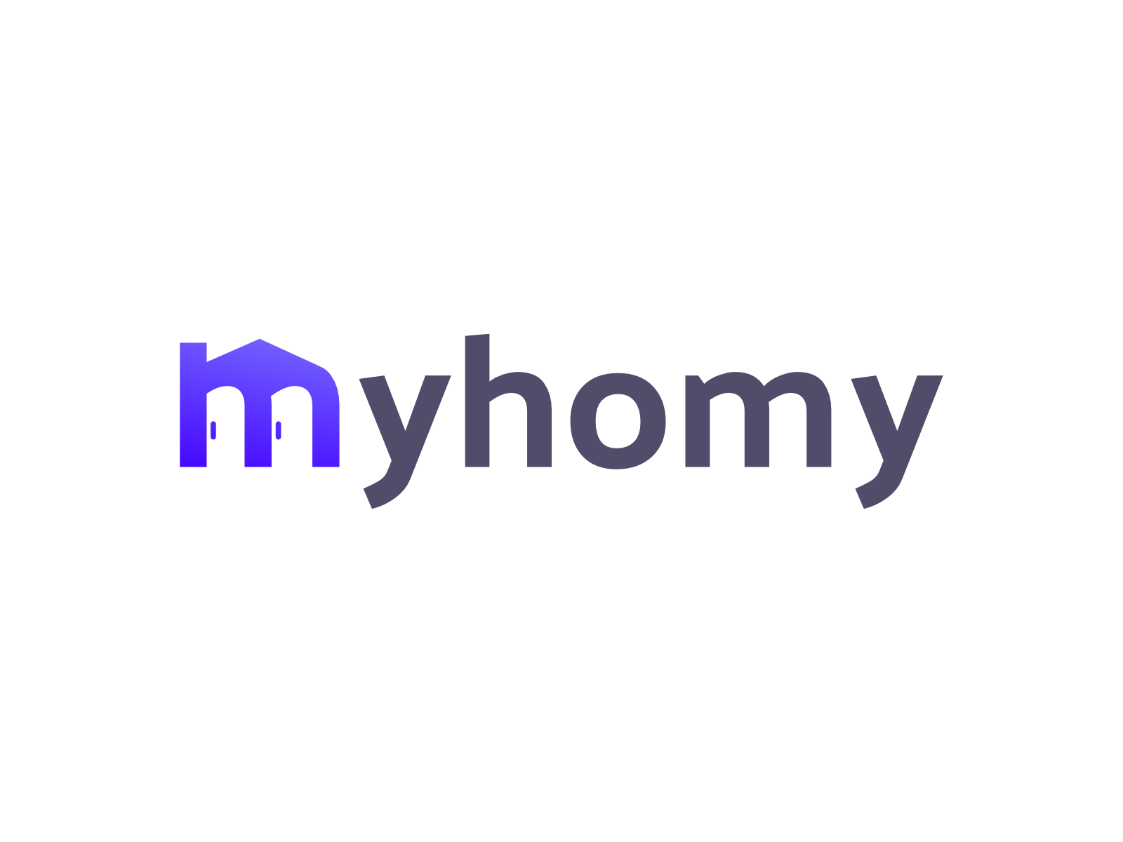 Myhomy logo / home / home logo by Iblowyourdesign on Dribbble