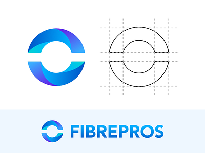 FibrePros logo brand guide brandbrand identity branding designer identity logo logo design logo designer logotype logotype designer vector