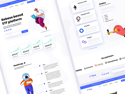 Flect finance app. Crypto crypto crypto app landing page token token app ui ui design ui flat ux wallet web ui web uiux website