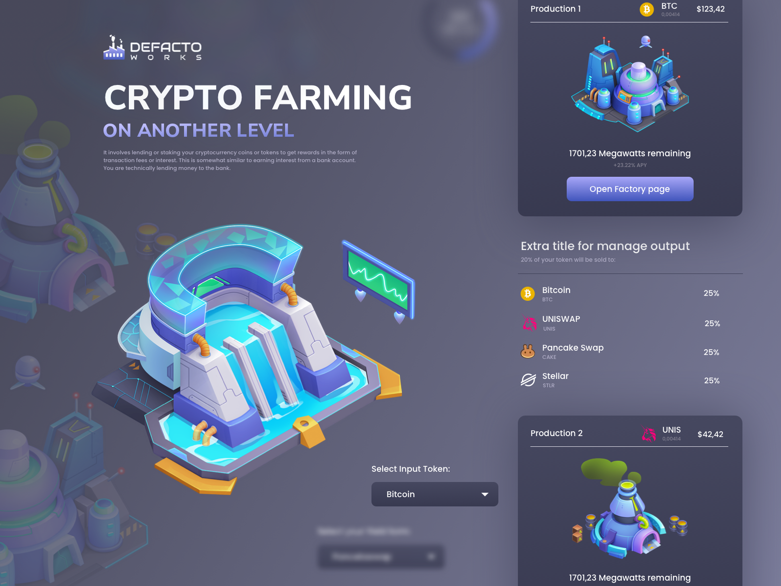 future farming crypto game