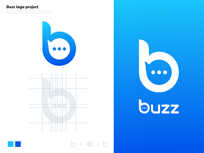 Buzz app logo design & branding branding logo logo designer logo icon