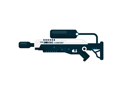 The Boring Company / flamethrower / elon musk ai business character company designer dribbble elon elonmusk flame flame logo flamethrower flat design illustration marketing musk popular tesla the boring company top vector