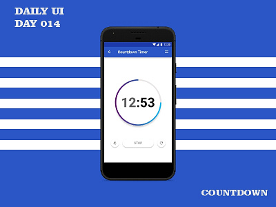 Daily UI Day 014 - Countdown