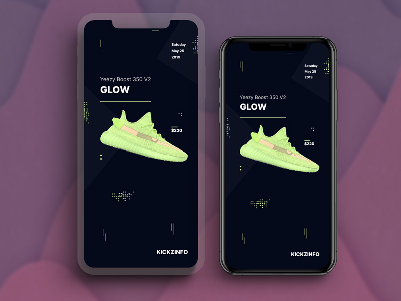 Sneaker Release App Design by Ch David 