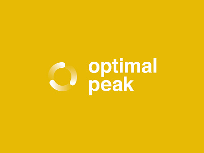 Optimal Peak 1 circle corporate fans industry logo spinning