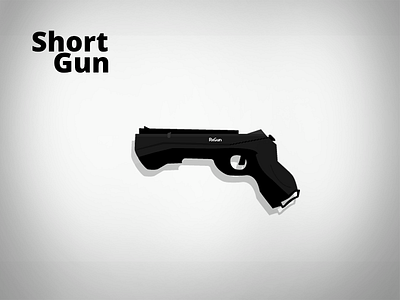 Short Gun desing gun illustator