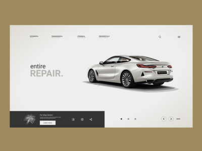 Site that helps the owner of the car with repair