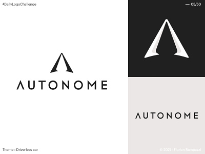 05/50 - AUTONOME branding design graphic design logo minimal monogram vector