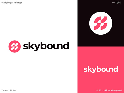 12/50 - Skybound branding design graphic design logo vector