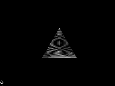 Minimal triangle logo logo logodesign logotype minimal