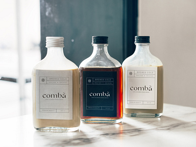 COMBA coffee brand identity design