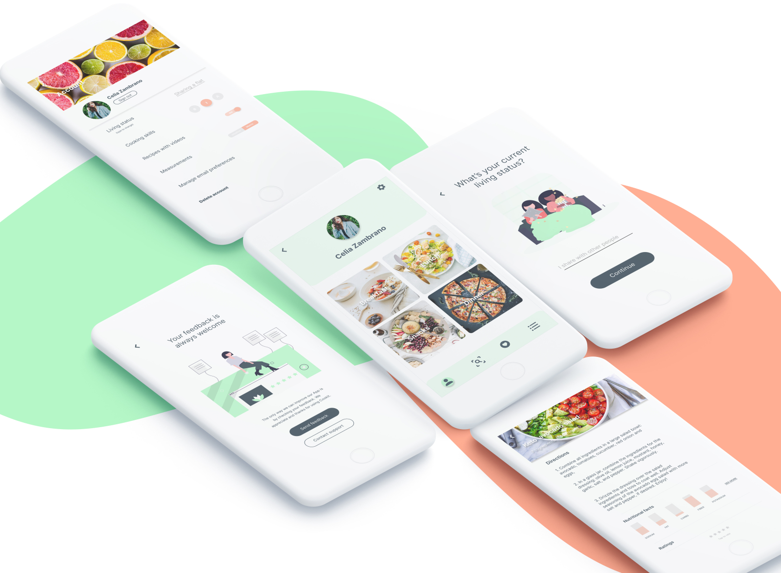 Recipe App Design By Silvia Giraldo On Dribbble