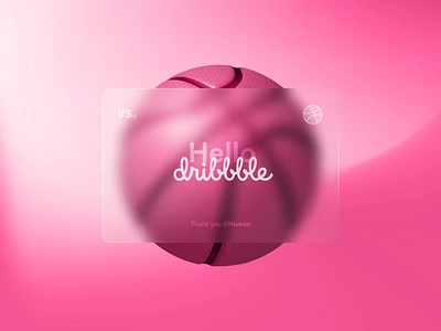 Hello dribbble! 3D Glassmorphism Card UI 3danimation cardui glassmorphism hellodribbble motion ui uidesign uidesing uiinspiration uitrend