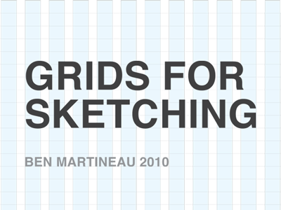 Grids for sketching