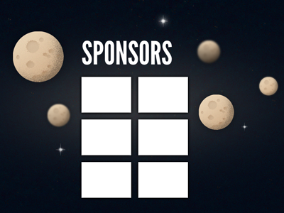 Sponsor Ship asteroid gallaxy space stars theme