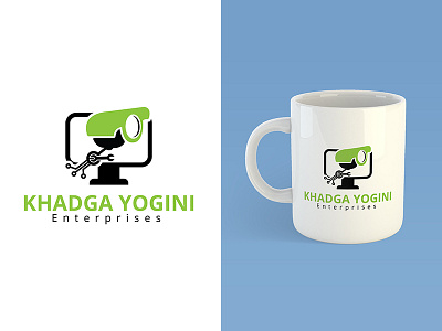 Khadgayogini design illustration logo vector