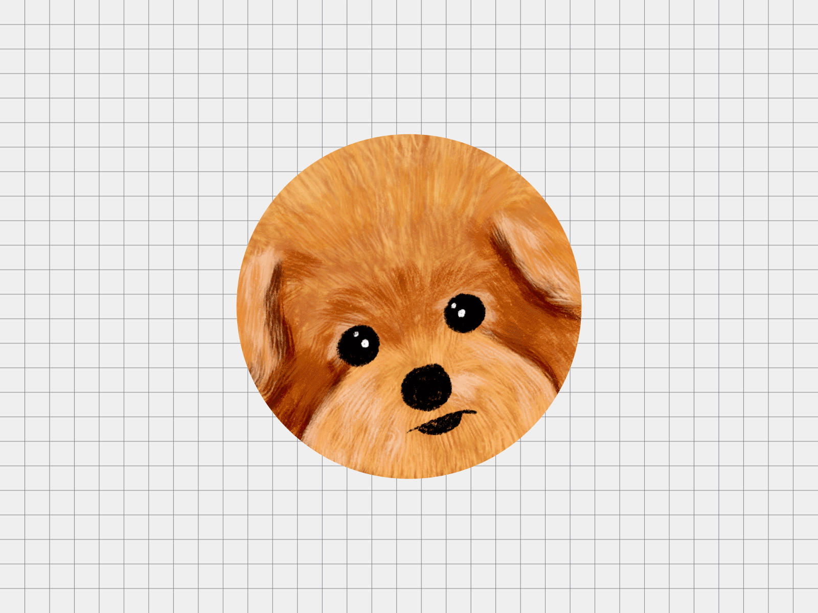 Dog Circle GIF Loop animate animation dog dogs gif illustration illustration art loop motion graphics puppy