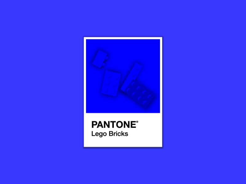 Pantone Color - Lego Bricks
