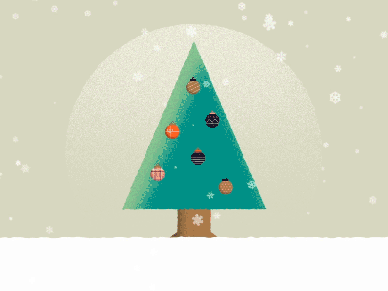 Perfect Christmas Costume! animation christmas christmas tree gif graphic design illustration loop motion graphics presents snow thief winter