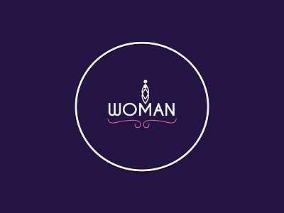 woman logo branding crative creative art design graphic design icon internation woman day logo simple logo vector