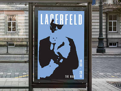 Lagerfeldbus Shelter Poster Mockup