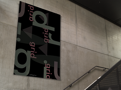Grid Poster Mall Mock up