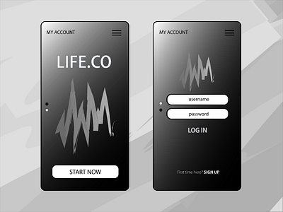 Live.co - UI Design app mobileapp ui uidesign uiillustration