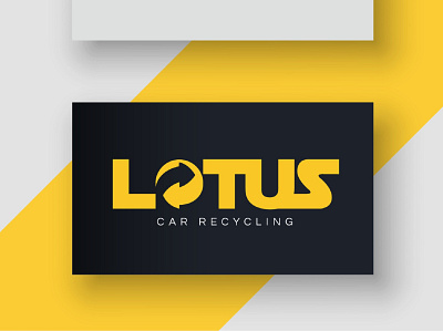 Car Recycling Logo design illustration logo