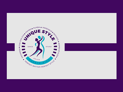 Salsa Dance Studio illustration logo