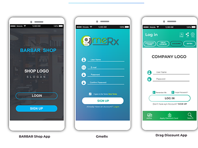 App Login UI app concept app design ui ux design