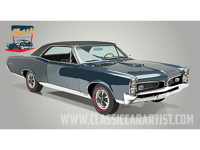 1967 Gto classic car gto illustrations